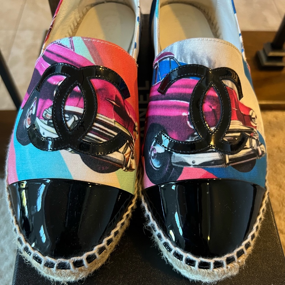 Authentic Chanel Espadrilles